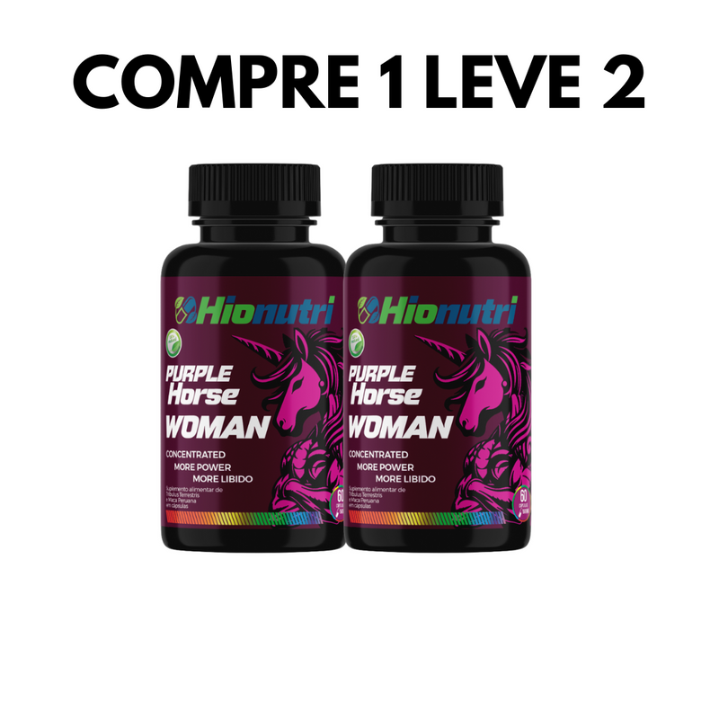 Purple Horse Woman – Energia e Disposição com Ingredientes Naturais