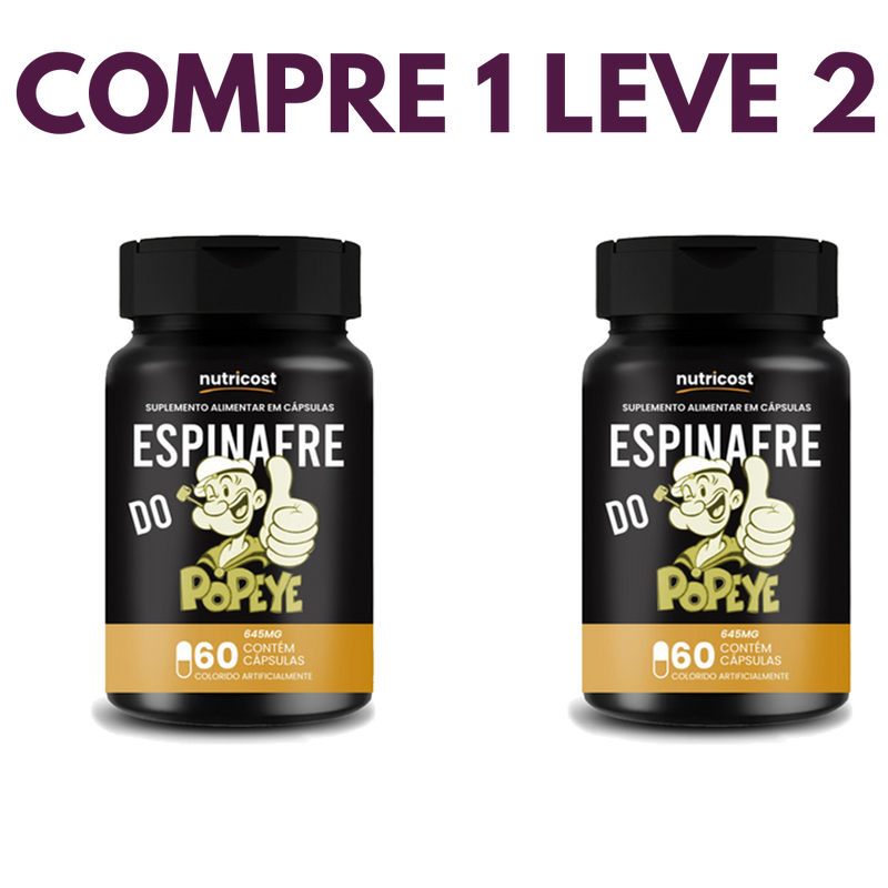 Espinafre do Popeye: Mais Testosterona, Mais Desempenho