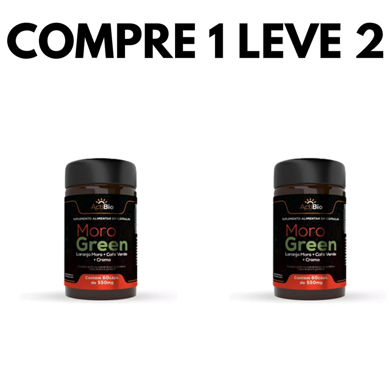 Moro Green: Queima de Gordura e Perda de Peso Natural