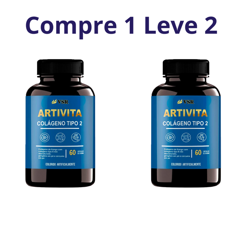 Artivita Colágeno Tipo II : Diga Adeus às Dores nas Articulações