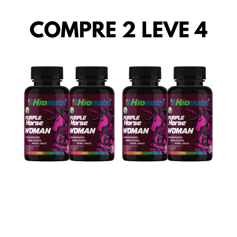 Purple Horse Woman – Energia e Disposição com Ingredientes Naturais