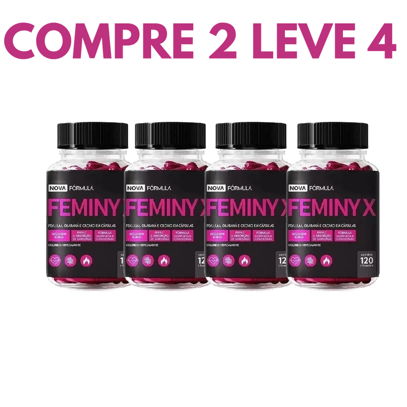 FEMINY X: A Revolução no Controle da Absorção de Gorduras