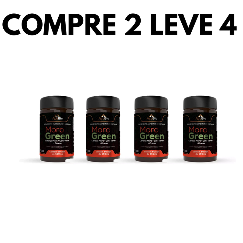 Moro Green: Queima de Gordura e Perda de Peso Natural