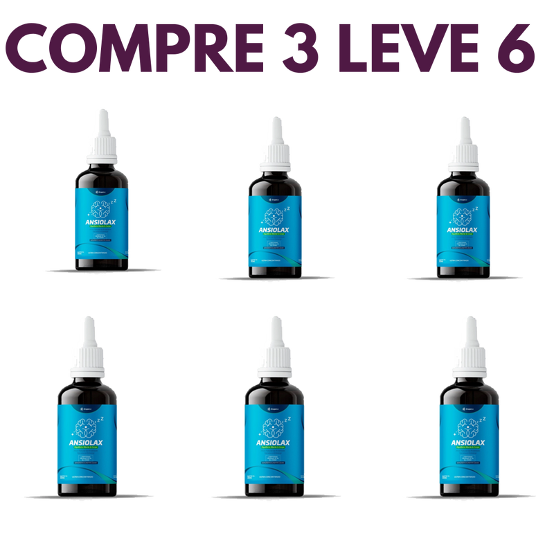 Ansiolax: Alívio Natural para Ansiedade e Depressão