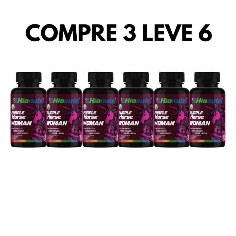 Purple Horse Woman – Energia e Disposição com Ingredientes Naturais