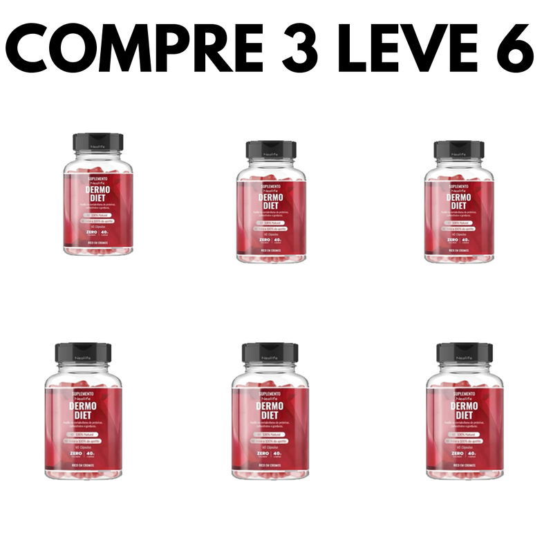 Dermo Diet: Controle do Apetite, Energia e Foco para Seus Dias
