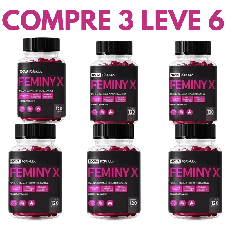 FEMINY X: A Revolução no Controle da Absorção de Gorduras