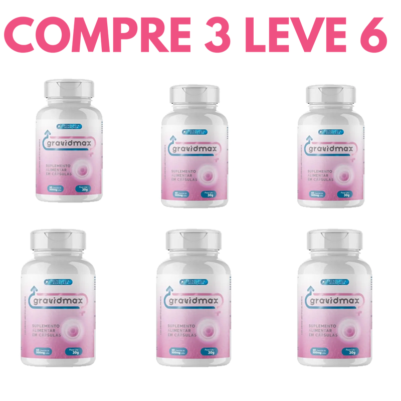 Gravidmax: Equilíbrio Hormonal e Ciclo Menstrual Regulado!