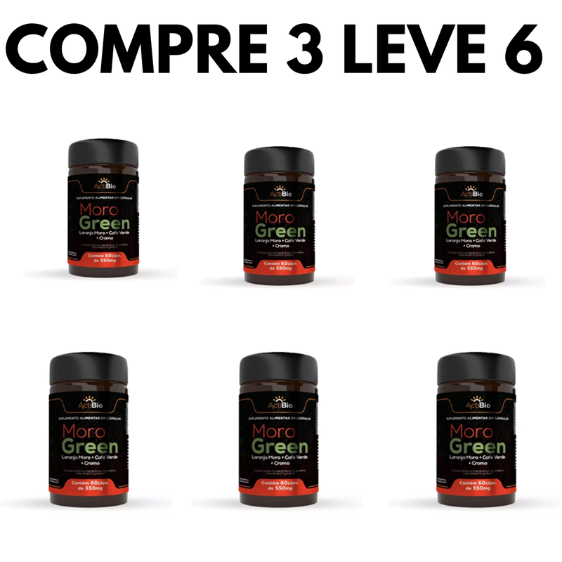 Moro Green: Queima de Gordura e Perda de Peso Natural