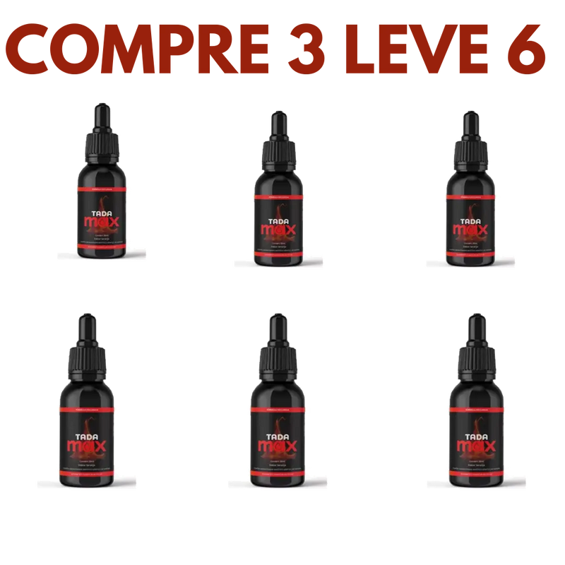 Tadamax: Revolucione a sua Potência Sexual (30ml)
