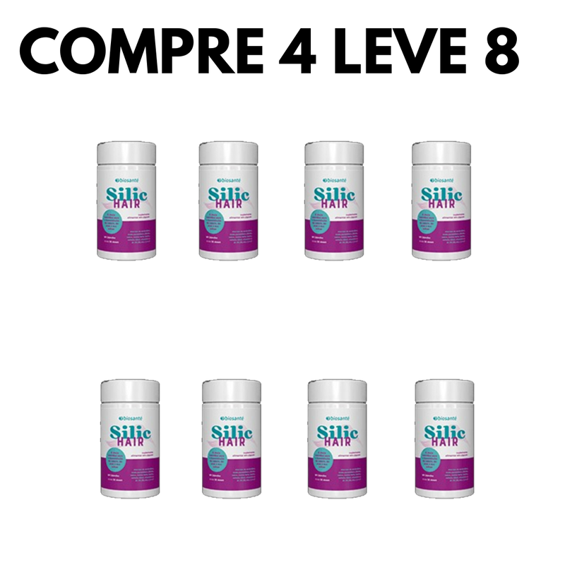 Silic Hair: Força, Brilho e Crescimento para Cabelos e Unhas