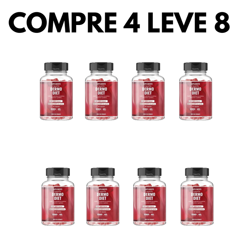Dermo Diet: Controle do Apetite, Energia e Foco para Seus Dias