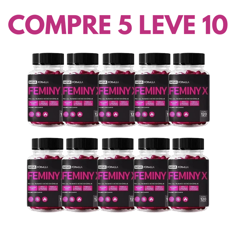 FEMINY X: A Revolução no Controle da Absorção de Gorduras