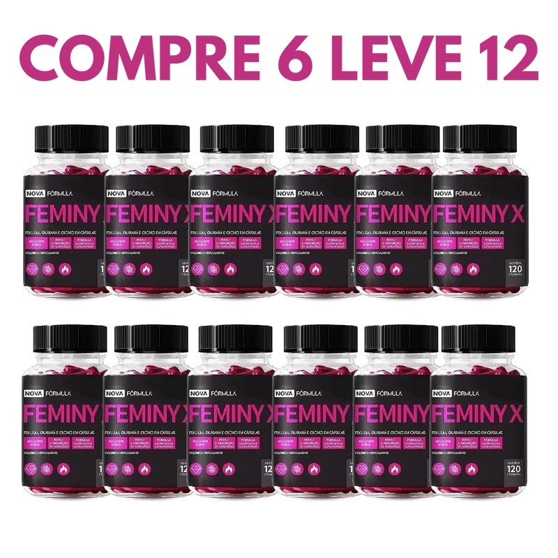 FEMINY X: A Revolução no Controle da Absorção de Gorduras