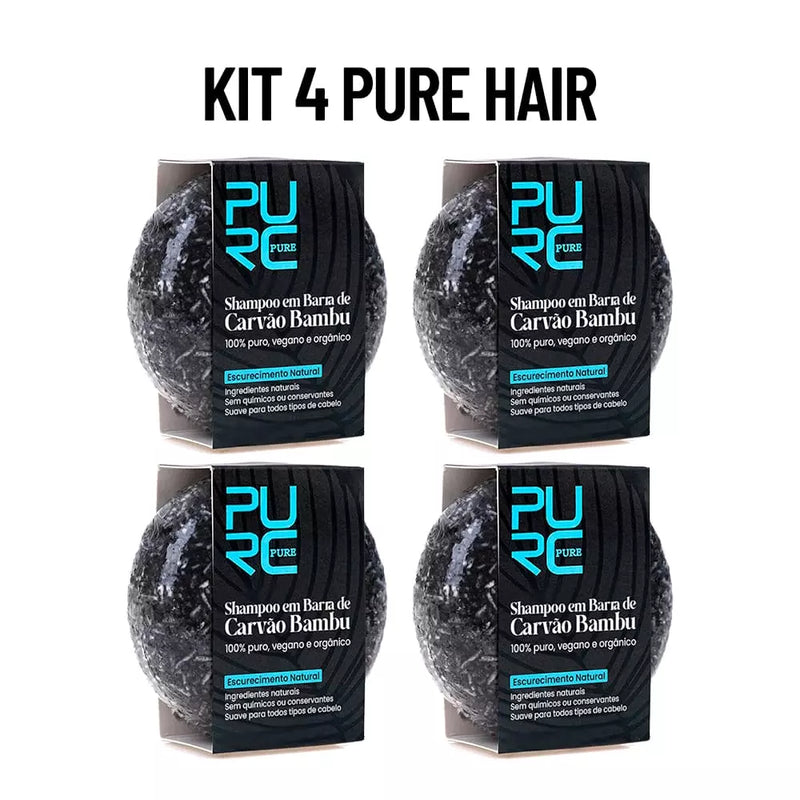 Pure Hair - Compre 2 Leve 4 - Shampoo Escurecedor de Cabelo - Site Oficial de Vendas