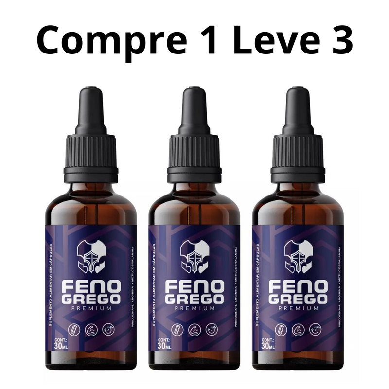 Feno Grego - Compre 1 Leve 3
