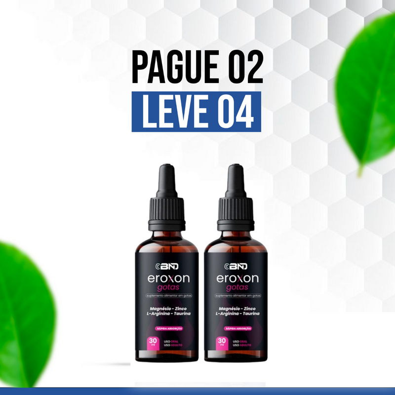 Eroxon: Acabe com a Disfunção Erétil de Forma Instantânea (30ml)